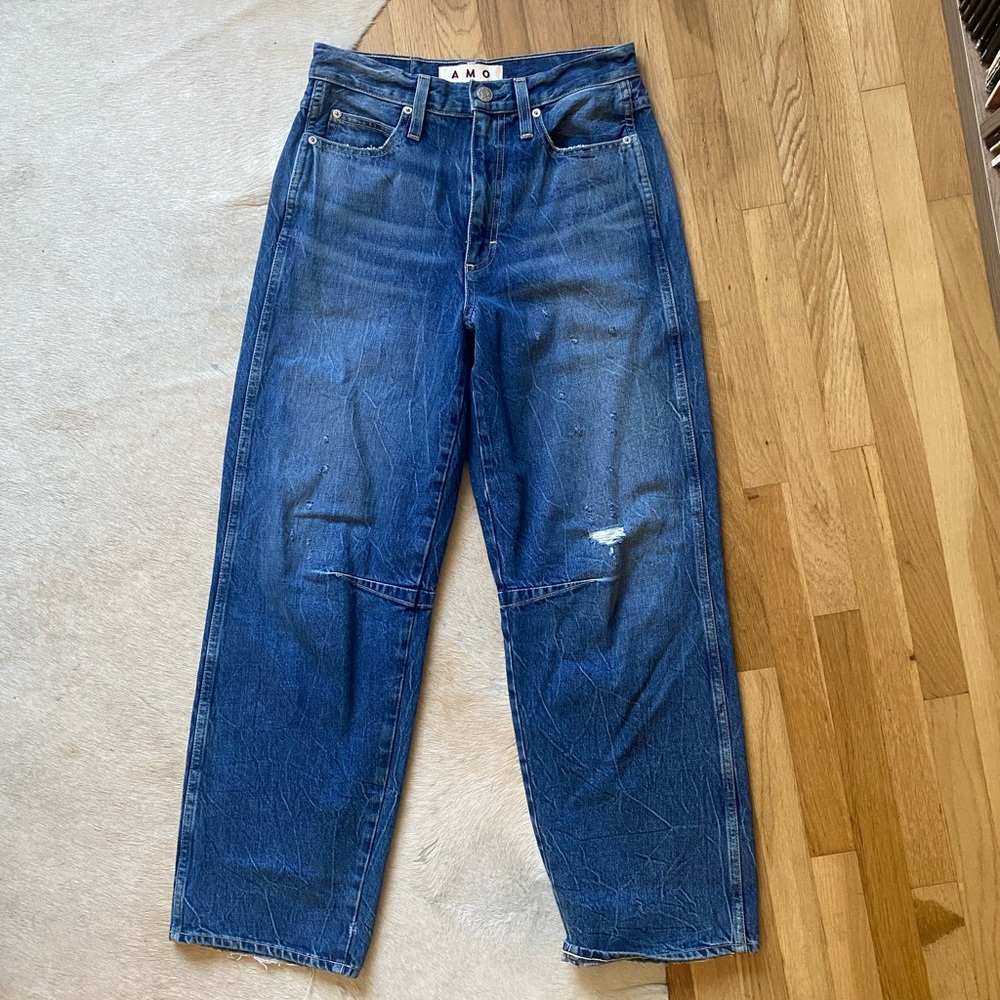 AMO Classic Blue Denim Pants